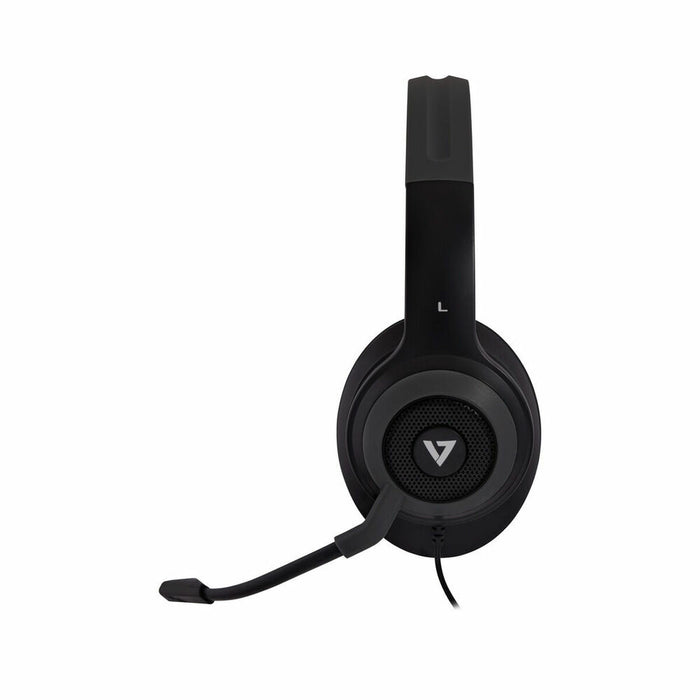 Căști cu Microfon V7 HC701 Negru