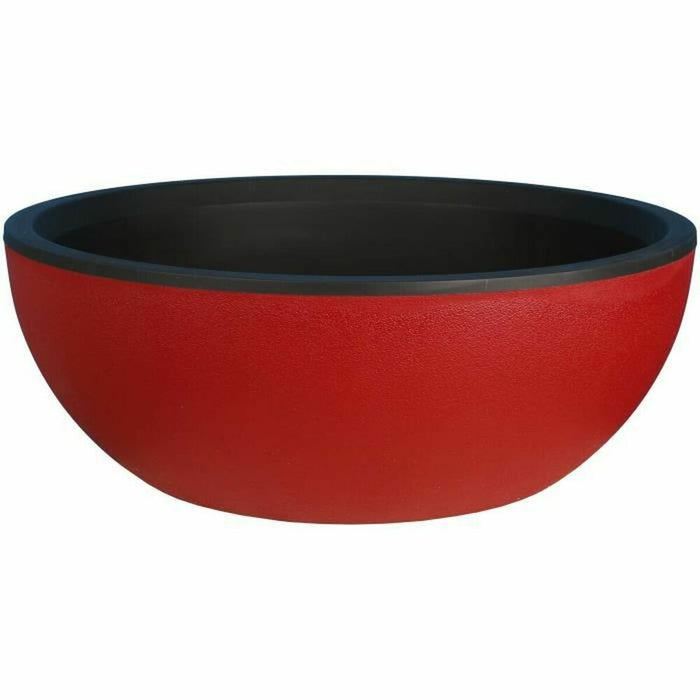 Ghiveci Riviera Granite Ø 40 cm Roșu
