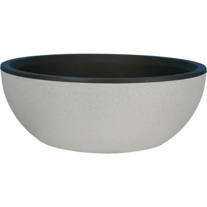 Ghiveci Riviera Granite Gri deschis Ø 40 cm Piatră