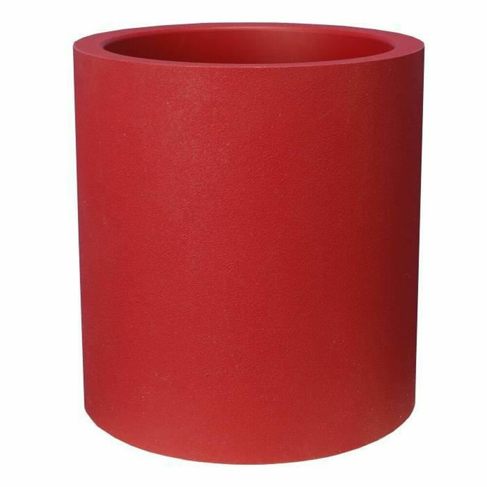 Ghiveci Riviera Ø 40 cm Roșu Plastic Reciclat Rotund
