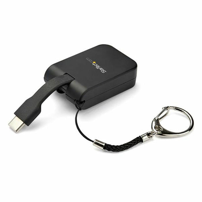 Adaptor USB C la VGA Startech CDP2VGAFC            Negru