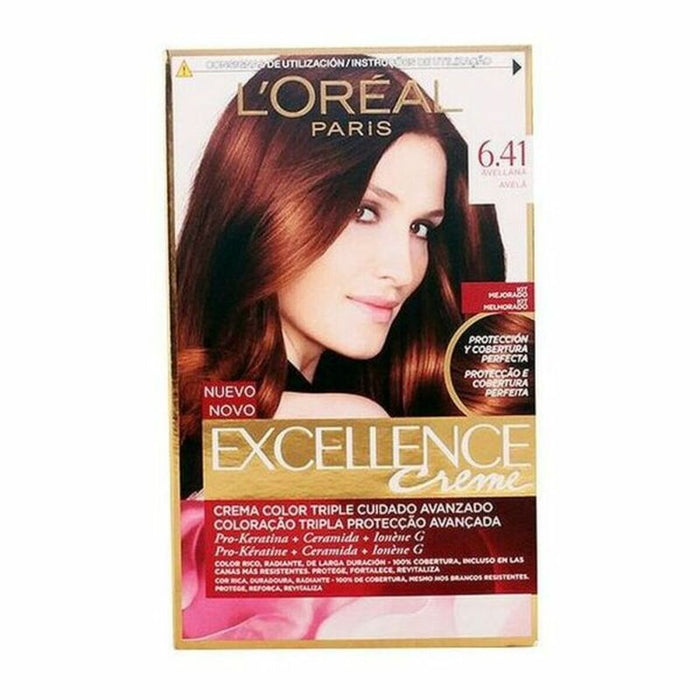 Vopsea Permanentă Excellence L'Oreal Make Up Excellence Nº 9.0-rubio muy claro Nº 8.0-rubio claro 192 ml