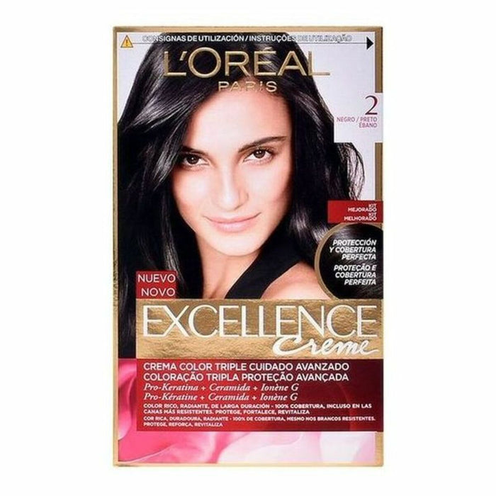 Vopsea Permanentă Excellence L'Oreal Make Up GM000023_026_SABBIA-Brown-EU 39 Nº 9.0-rubio muy claro Nº 8.0-rubio claro 192 ml