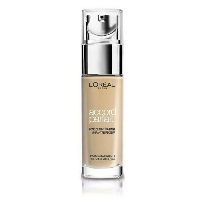 Fond de Ten Fluid L'Oreal Make Up Accord Parfait N Nº 3.5.N 30 ml