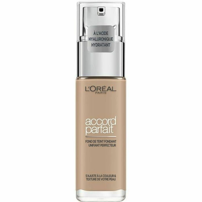 Fond de Ten Fluid L'Oreal Make Up Accord Parfait Nº 4.N (30 ml)