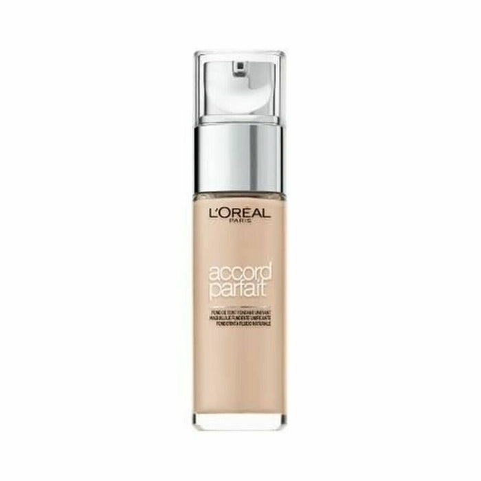 Fond de Ten Fluid L'Oreal Make Up Accord Parfait Nº 1.R (30 ml)