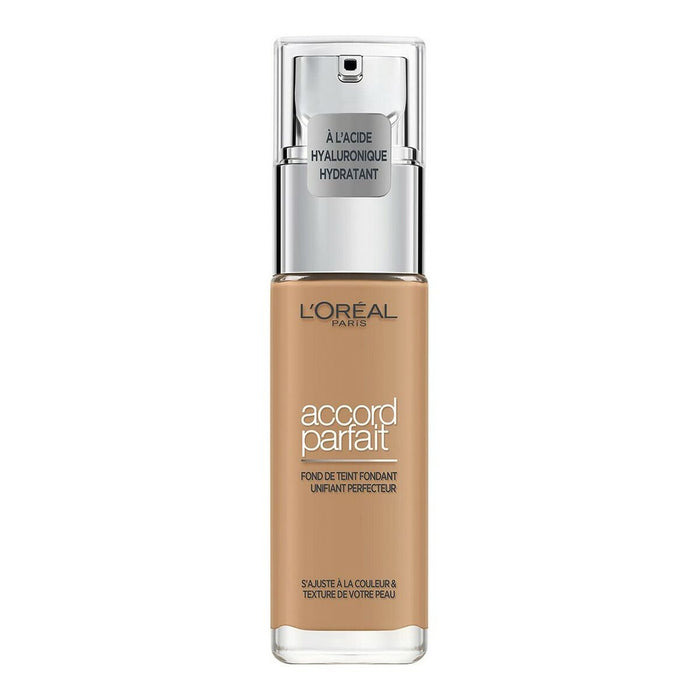 Fond de Ten Fluid L'Oreal Make Up Accord Parfait Nº 7.D/W (30 ml)
