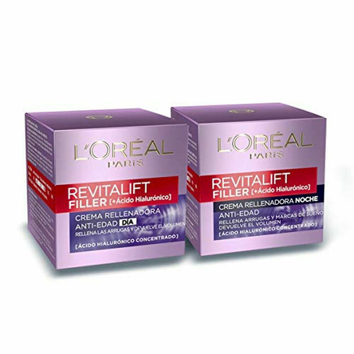 Cremă de Noapte L'Oreal Make Up Revitalift Filler Cu acid hialuronic 50 ml