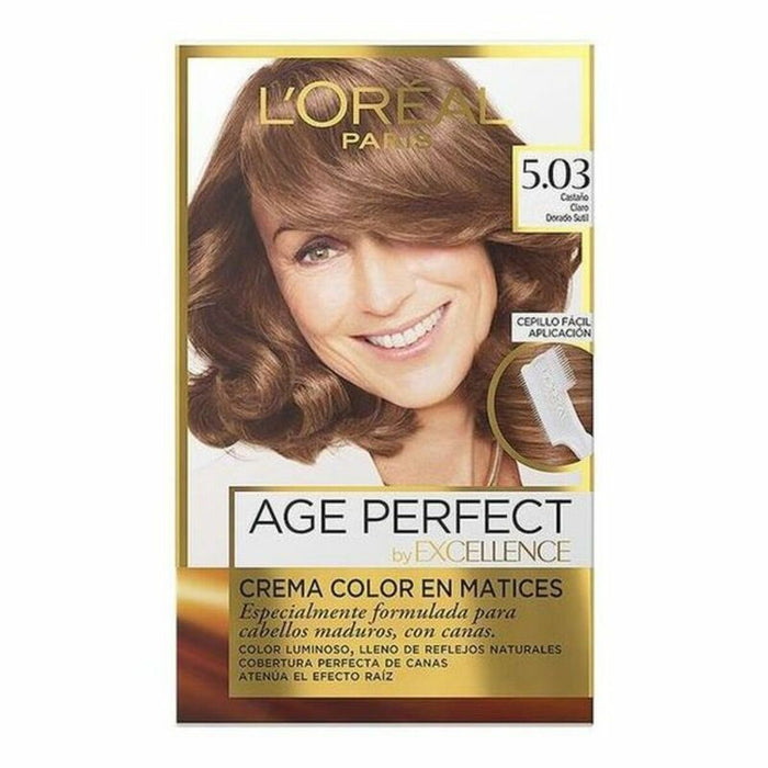 Vopsea Permanentă Excellence Age Perfect L'Oreal Make Up Excellence Age Perfect (1 Unități)