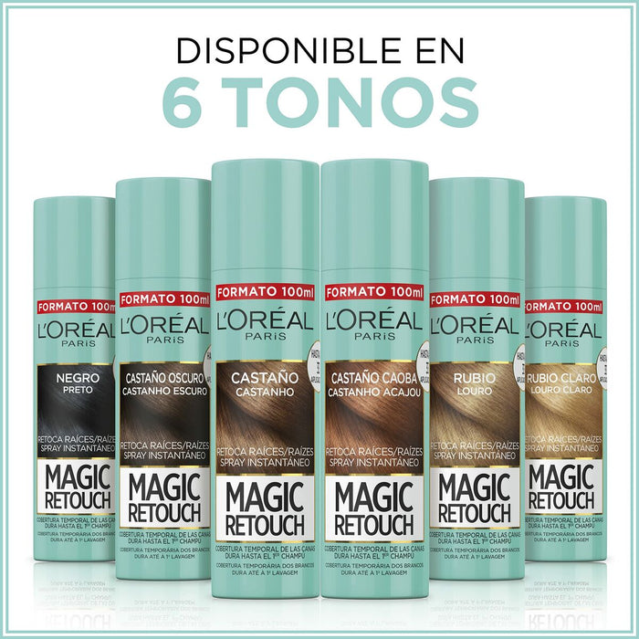 Spray pentru acoperirea firelor albe L'Oreal Make Up Magic Retouch 4-Blond 100 ml
