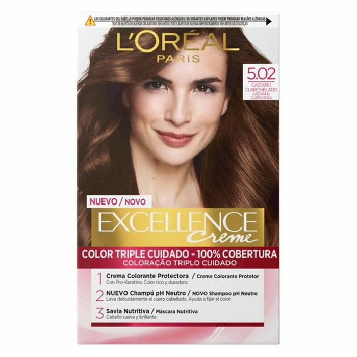 Vopsea Permanentă Excellence 5,02 L'Oreal Make Up Excellence