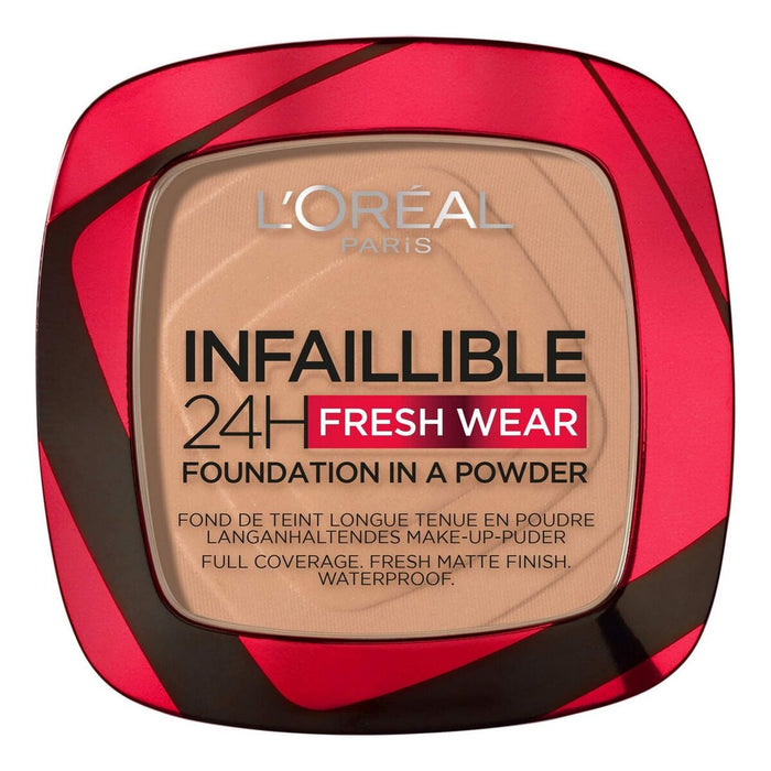Fond de Ten Pudră L'Oreal Make Up Infallible 24H Fresh Wear (9 g)