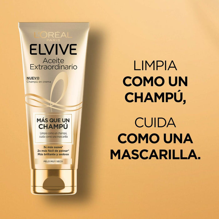 Șampon Reparator L'Oreal Make Up Elvive Aceite Extraordinario 250 ml