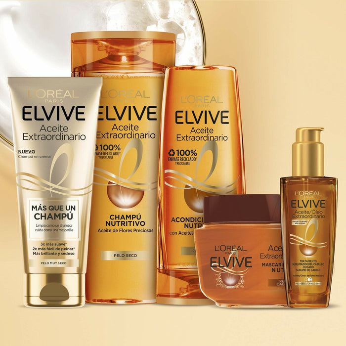 Șampon Reparator L'Oreal Make Up Elvive Aceite Extraordinario 250 ml
