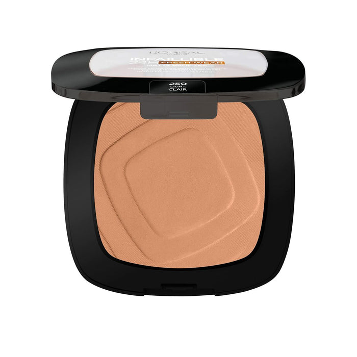Pudră Compactă Bronzantă L'Oreal Make Up Infaillible 250-light clair 24 ore (9 g)