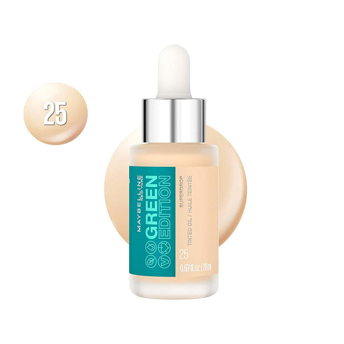 Fond de Ten Fluid Maybelline Green Edition Ulei Nº 25 (20 ml)