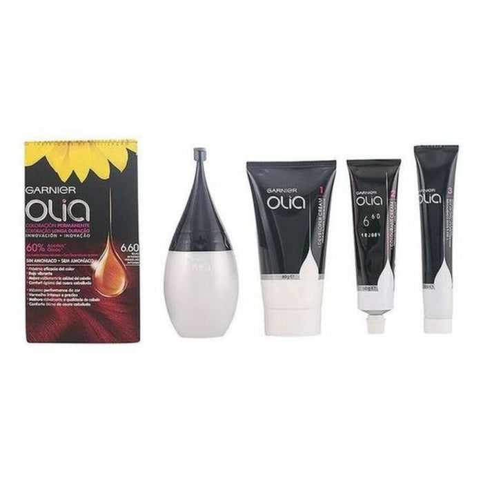 Vopsea Fără Amoniac Olia Garnier 3600541234970 Roșu Intens