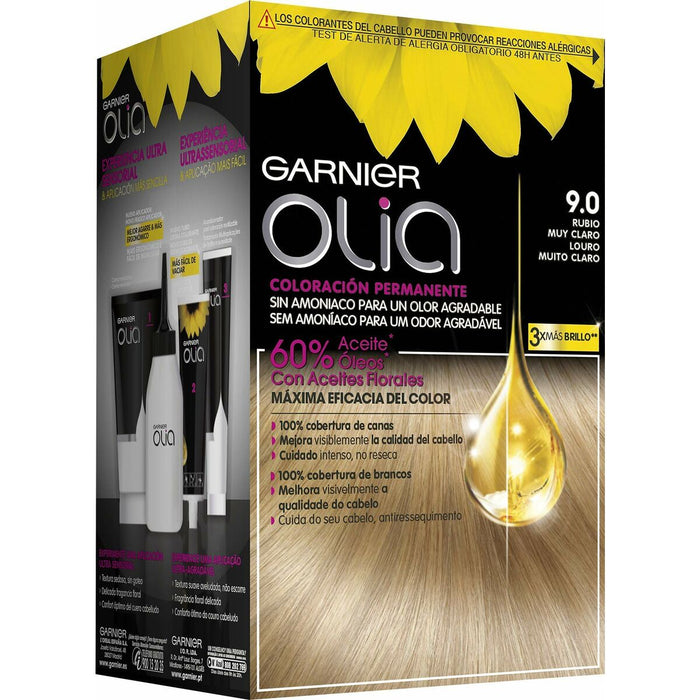 Vopsea Fără Amoniac Olia Garnier 3600541235229 Labai lengvai blondinė