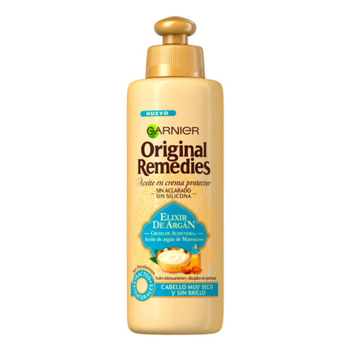 Cremă de Finisare Elixir De Argán Original Remedies Fructis (200 ml)