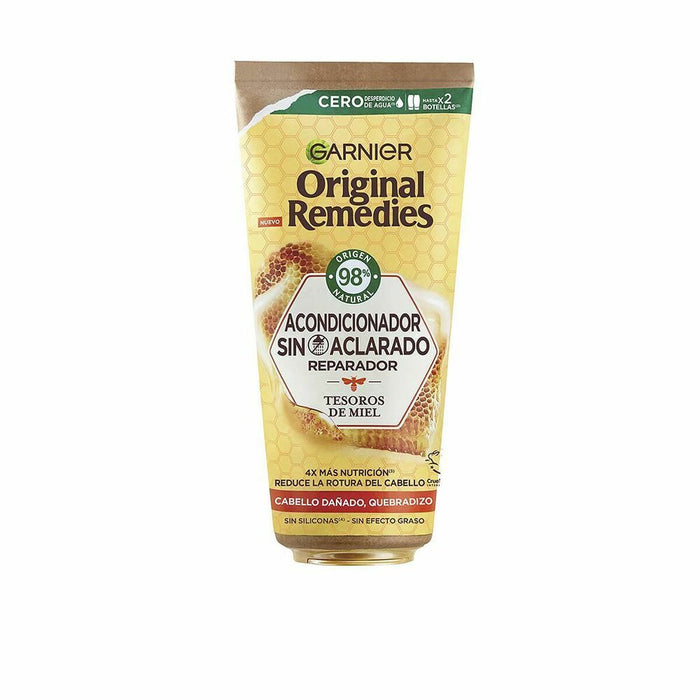 Balsam fără clătire Garnier Original Remedies Tesoro De Miel Miere Ceară de albine 200 ml