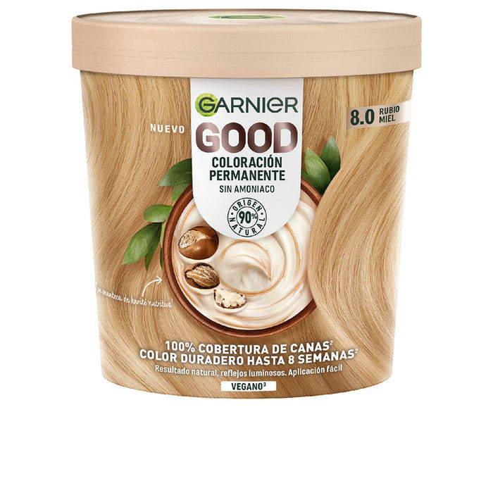 Vopsea Permanentă Garnier Good Nº 8.0 Blond (1 Unități)