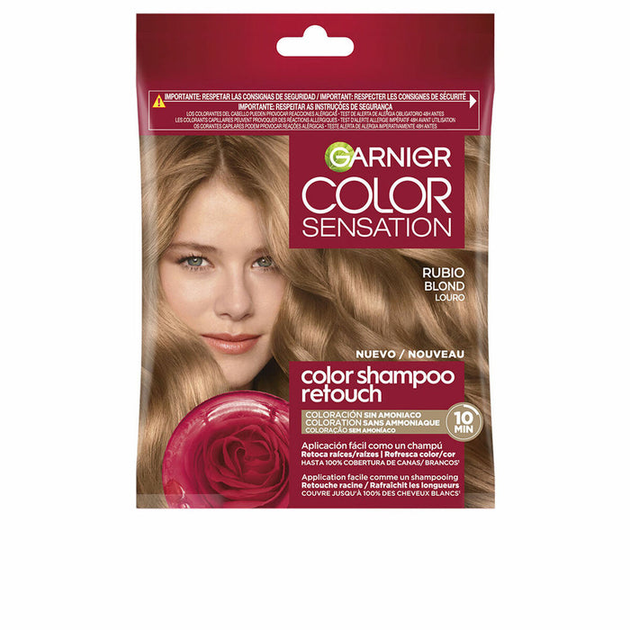 Șampon Colorant Garnier COLOR SENSATION Nº 7.0 Blond Semi-permanent