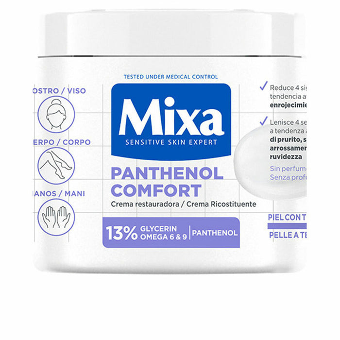 Cremă de Corp Reparatoare Mixa PANTHENOL COMFORT 400 ml