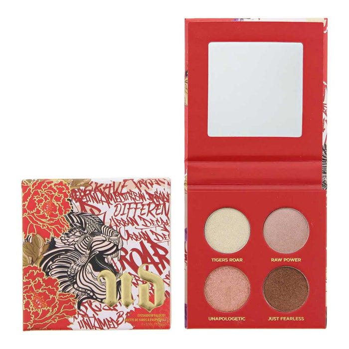 Paletă de farduri de pleoape Urban Decay Chinese New Year, 4 nuanțe, 4 g