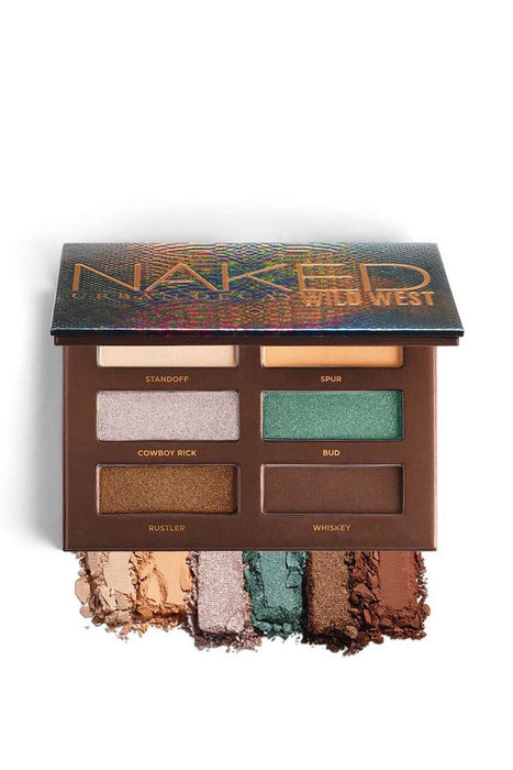 Paletă de farduri de ochi Urban Decay Naked Wild West, 6 nuanțe, 6 g