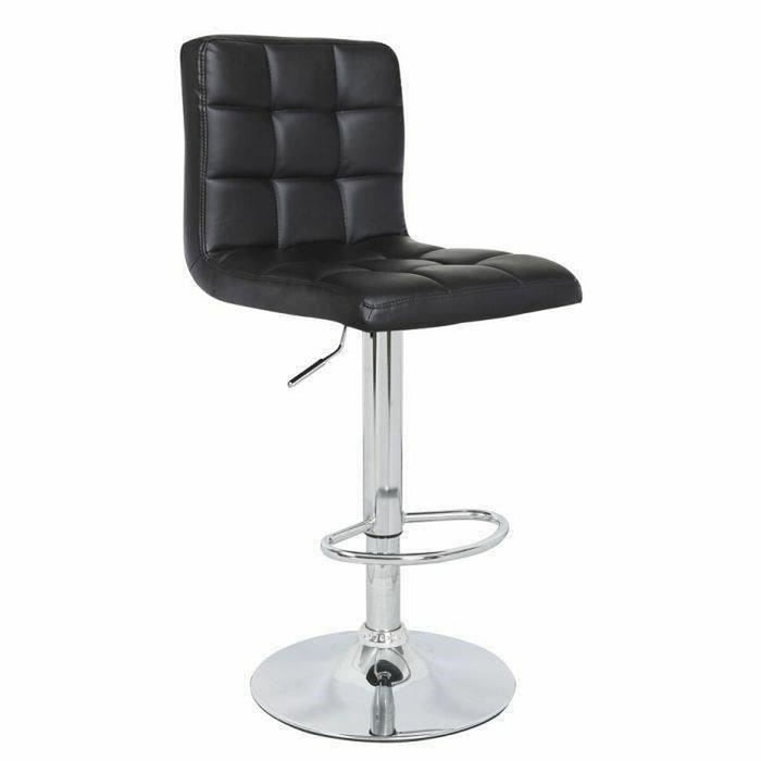 Taburet Negru (2 Piese)