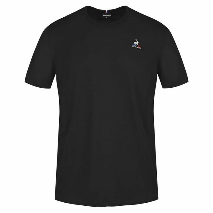 Tricou cu Mânecă Scurtă Bărbați Le coq sportif Essentiels N°3 Negru
