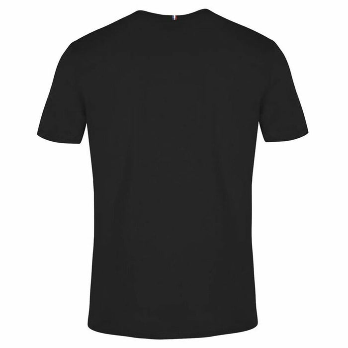 Tricou cu Mânecă Scurtă Bărbați Le coq sportif Essentiels N°3 Negru