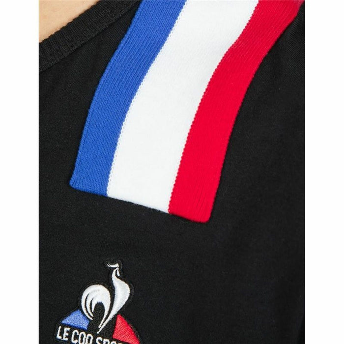 Tricou cu Mânecă Scurtă Bărbați Le coq sportif Negru
