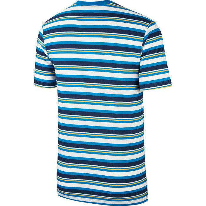 Tricou cu Mânecă Scurtă Bărbați Nike Stripe Tee Albastru