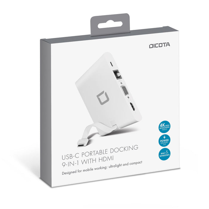 Hub USB Dicota D31729 Alb