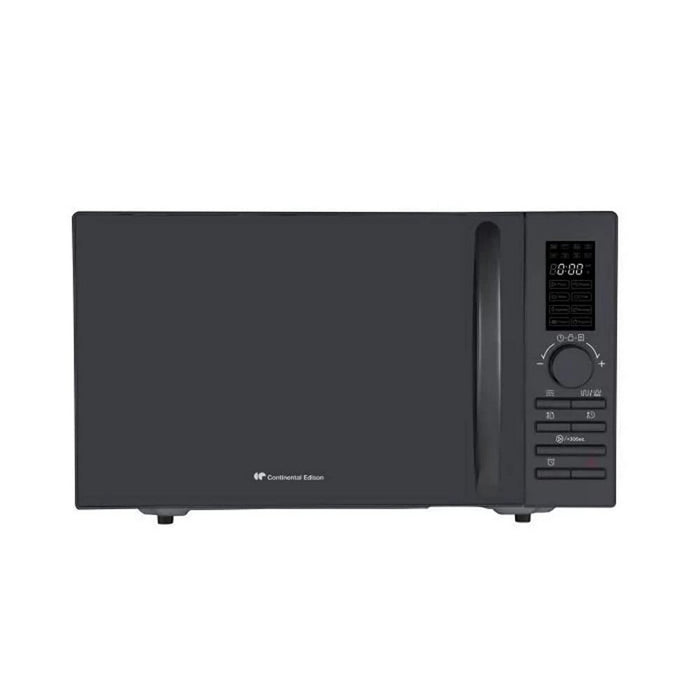 Cuptor cu microunde cu Grill Continental Edison 1000 W Negru 800 W 23 L