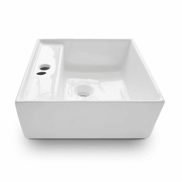 Chiuvetă Oceanic Lenã Ceramică Pătrat 41,5 x 41,5 x 15 cm