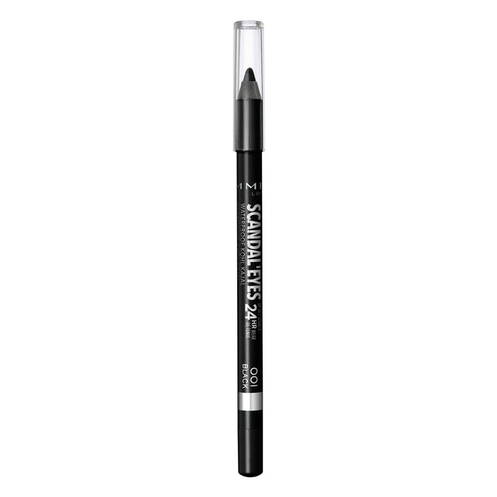 Creion de Ochi Rimmel London Scandal Eyes Nº 1 Black 1,3 g