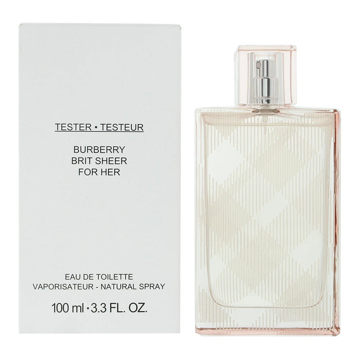 Apă de toaletă Burberry Brit Sheer, pentru femei, 100 ml, tester