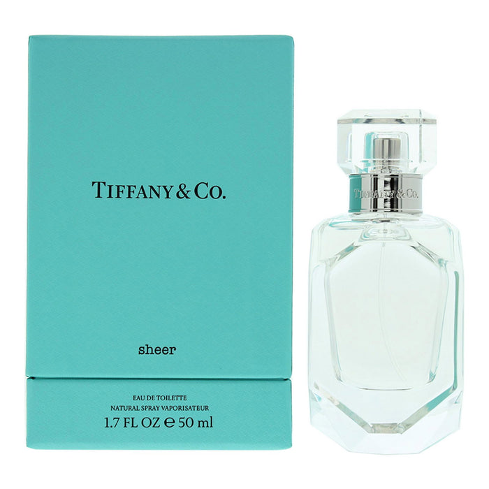 Apă de toaletă Tiffany & Co Sheer Tiffany, pentru femei, 50 ml