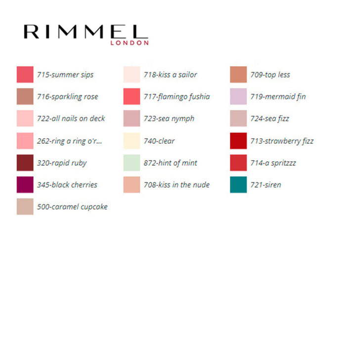 lac de unghii 60 Seconds Super Shine Rimmel London
