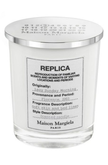 Lumânare parfumată Maison Margiela Lazy Sunday Morning, aromă florală, 165 g