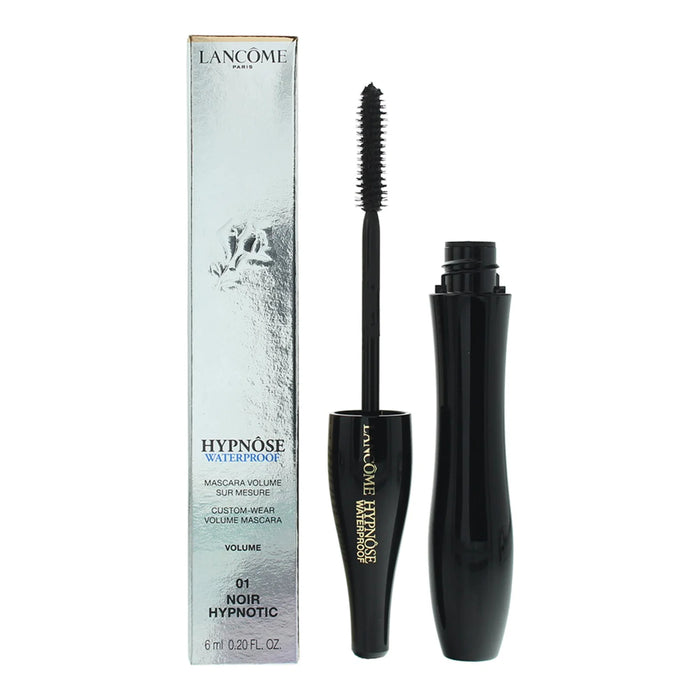 Mascara Lancome Hypnose, rezistentă la apă, pentru volum, nuanța 01 Noir Hypnotic, 6.2 ml