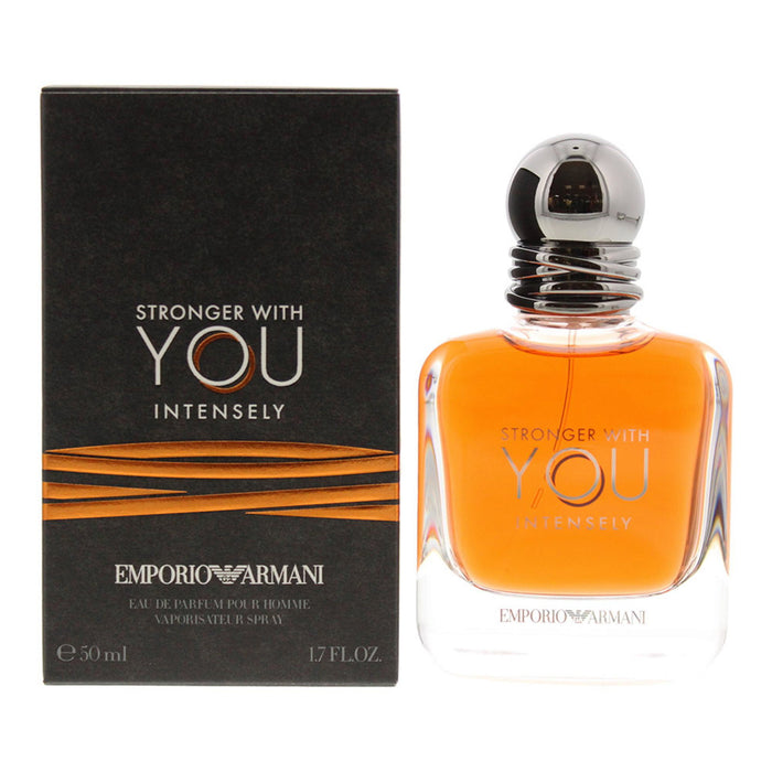Apă de parfum Emporio Armani Stronger With You Intensely, pentru bărbați, 50 ml