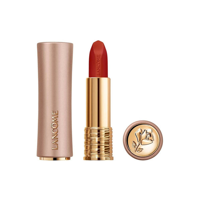 Ruj cremos Lancome L’Absolu Rouge Intimatte, nuanța 196 Plăcere întâi, 3,4 g