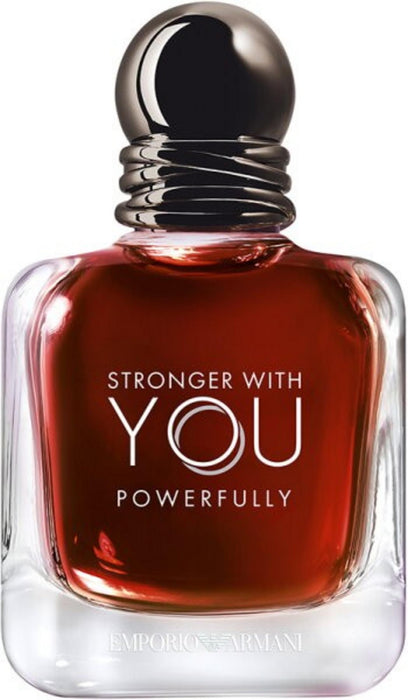 Apă de parfum Giorgio Armani Stronger With You Powerfully, pentru bărbați, 50 ml