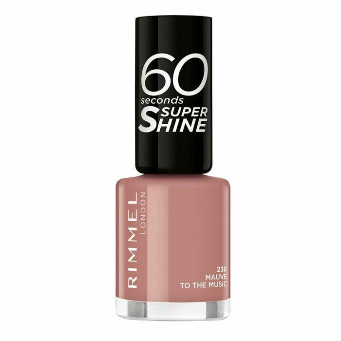 lac de unghii 60 Seconds Super Shine Rimmel London Nº 230 (8 ml) (8 ml)