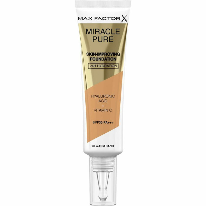 Fond de Ten Fluid Max Factor Miracle Pure Spf 30 Nº 70-warm sand 30 ml