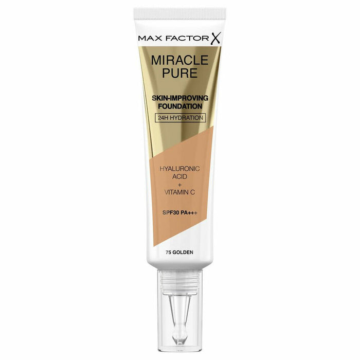 Fond de Ten Fluid Max Factor Miracle Pure 75-golden SPF 30 (30 ml)