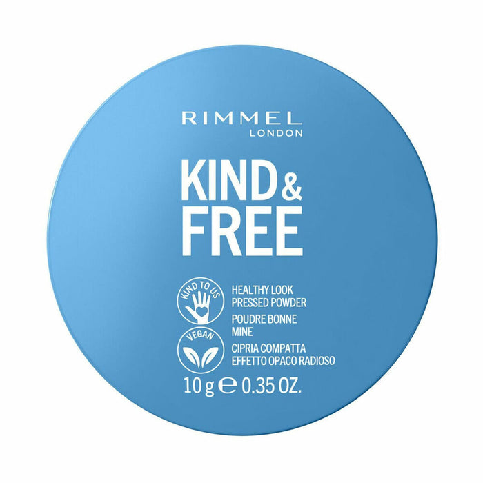 Pudră Compactă Rimmel London Kind & Free 40-tan Finisare matifiantă (10 g)